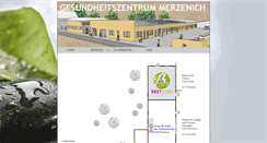Desktop Screenshot of gesundheitszentrum-merzenich.de